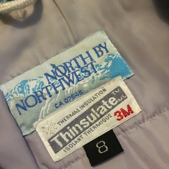 Vintage North By Northwest 3m Thinsulate Green Cattle Jacket - Picture 9 of 16